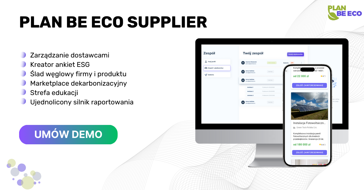 plan-be-eco-suplier-zaawansowana-technologicznie-platforma-do-raportowania-ESG-dekarbonizacji-łańcucha-dostaw-umów-demo